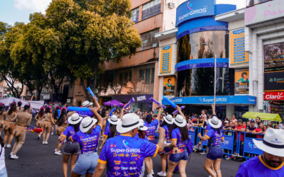 SuperGIROS DESLUMBRA EN EL DESFILE DE CARROZAS Y COMPARSAS DE LAS FERIAS DE CÚCUTA