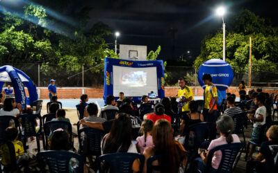 SuperGIROS LLEVA LA MAGIA DEL CINE A SAN MARTÍN: 150 NIÑOS DISFRUTAN DE UNA TARDE INOLVIDABLE