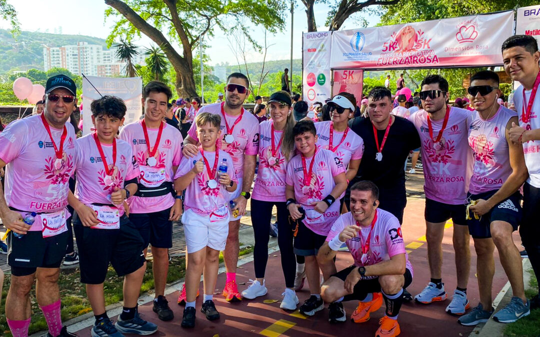 MÁS DE 400 CORREDORES SE SUMAN A LA CARRERA ROSA EN CÚCUTA, APOYANDO UNA GRAN CAUSA.