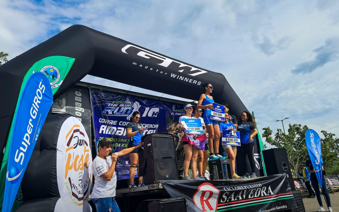 SUPERGIROS PRESENTE EN LA EMOCIONANTE CARRERA «THE BLUE RUN» EN CÚCUTA