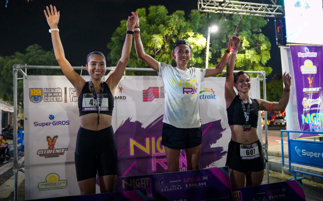 CÚCUTA BRILLA EN LA NIGHT RUN: UNA NOCHE DE ENERGÍA Y LLUVIA