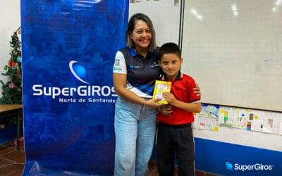 SUPERGIROS LLEGA A GRAMALOTE CON DONACIÓN PARA EL APRENDIZAJE DE NIÑOS