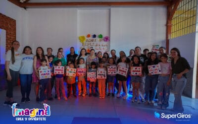 SUPERGIROS CELEBRÓ CON AMOR EL DÍA DE LAS MADRES DEL PROGRAMA IMAGINA, CREA Y DIVIÉRTETE