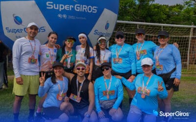 SUPERGIROS APOYÓ EL DEPORTE EN ABREGO ACOMPAÑANDO LA CARRERA DEL BUÑUELO