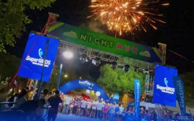 SUPERGIROS VIVIÓ UNA NOCHE INCREÍBLE CON LA NIGHT RUN