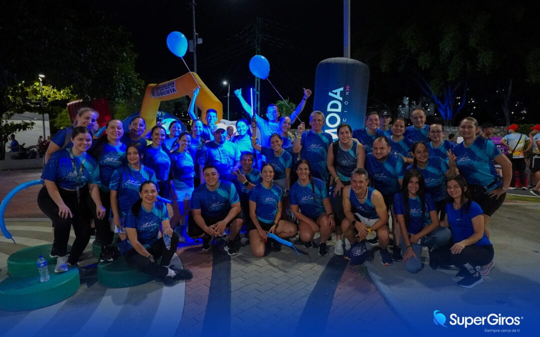 SUPERGIROS CARRERA BLUE: DEPORTE Y DIVERSIÓN AZUL