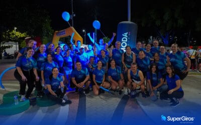 SUPERGIROS CARRERA BLUE: DEPORTE Y DIVERSIÓN AZUL