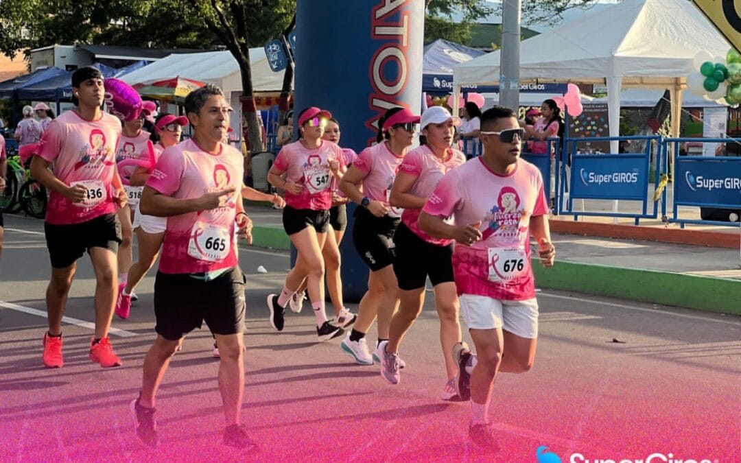 ¡CORRIMOS JUNTOS POR LA VIDA: EN LA CARRERA ROSA!