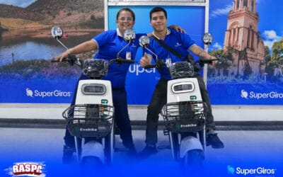 ¡CON RASPA ELÉCTRICO SE GANARON BICICLETAS!